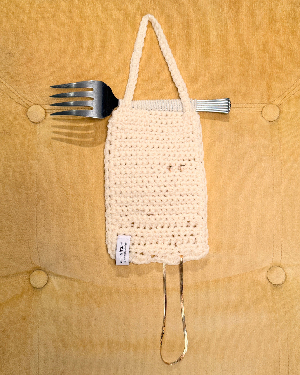 jewelry hanger, big fork no.1